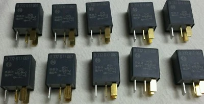 LOTE de 20 piezas de relé BOSCH 0 332 011 007 PBT-GF30 12V Foto 1 de 4