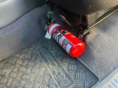 Fits Toyota Landcruiser 70 Series Fire Extinguisher Bracket - Image 1 of 2