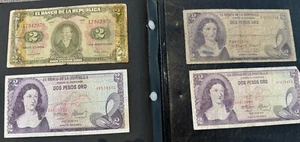 Columbia $2 Pesos (All 4 Included) - Picture 1 of 2