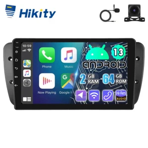 CarPlay 2+64G Android13 9" Radio Für SEAT Ibiza 6J 2009-2013 GPS Navi RDS Kamera - Bild 1 von 17