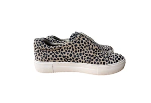 J Slides Heidi Damen-Slipper Leopard Wildleder Plateau Größe 9 - Bild 1 von 10