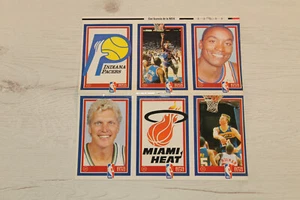 ADHESIVE STICKER SHEET "LOS ASES DE LA NBA / JACK SIKMA" DIARIO AS 1989 SPAIN - Imagen 1 de 2