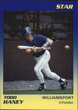 1989 Williamsport Bills Star #8 Todd Haney