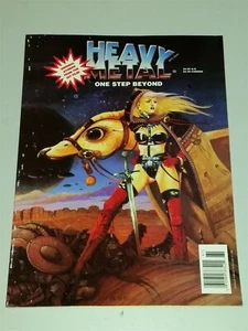 HEAVY METAL ONE STEP BEYOND MARCH 1996 HM COMMS ILLUSTRATED ART US MAGAZINE - Imagen 1 de 1