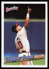 1996 Bazooka Chipper Jones #96  Baseball  Atlanta Braves