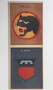 1950 Topps Freedom's War números altos paneles dobles 179/180 - Imagen 1 de 2