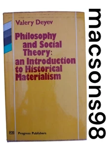 Philosophy and Social Theory by Valery Deyev Progress Publishers Moscow 1987 - Picture 1 of 24