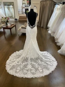 Mori Lee Perdita 2033 Wedding Dress Size 14 Good Condition Shop Sample - Picture 1 of 4