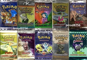Pokemon Cards Booster Packs Only 400 Packs Total Base Set Aquapolis Skyridge Neo - Picture 1 of 1