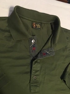 Polo de golf Bobby Jones grande (L) verde 100 % algodón - Imagen 1 de 6