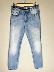 William Rast Jeans Men 32x30 Blue Denim Titan Athletic Taper Freedom Stretch - Picture 1 of 9