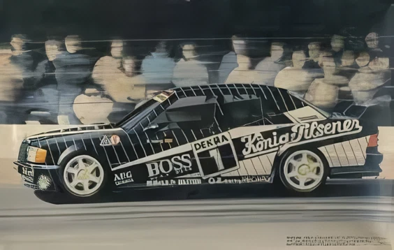 Raro kit modellino in plastica Fujimi 1/24 Mercedes-Benz 190E2 5-16 Evolution... - Immagine 1 di 1