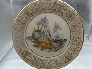 Boehm Lenox Bird Plate Collectors Golden Crowned Kinglet EUC - Picture 1 of 3