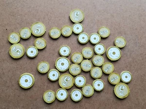 GOLD TOKENS AGE OF CONAN BOARDGAME M166 - Imagen 1 de 1