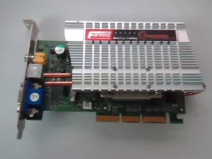 AGP Video Graphics Card OdBA Fanless SP7100Rev B4 Thermaltake - Picture 1 of 8