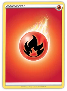 Pokemon TCG Sword & Shield Darkness Ablaze - Fire Energy - Picture 1 of 2