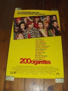 200 CIGARRILLOS Póster Original 27 X 40 - 2 LADOS - Imagen 1 de 2