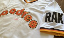 MENS TONY GWYNN SAN DIEGO PADRES 1984 RETRO JERSEY THROWBACK S M L XL XXL RAK