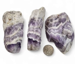 Amethyst Chevron Naturkristalle 238 Gramm - Bild 1 von 2