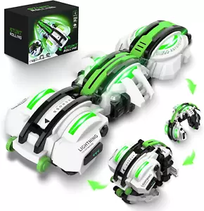 RC Cars with LED Lights - Remote Control Car Snake 360° Roll Toys, Birthday for - Picture 1 of 12
