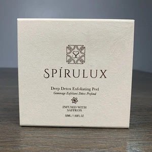 SPIRULUX Deep Detox Exfoliating Peel 50 ml / 1.69 oz Infused with Saffron - Picture 1 of 5