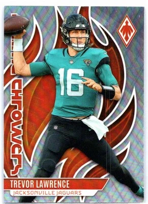 2023 Panini Phoenix #FLA-22 Trevor Lawrence Flame Throwers - Image 1 of 2