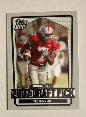 2007 Draft Picks and Prospects (DPP) Chrome Silver 288/299 Ted Ginn Jr Rookie RC - Image 1 of 2