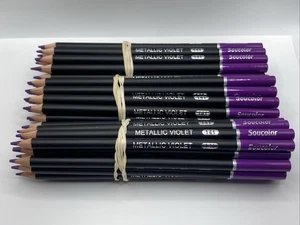 (60) METALLIC VIOLET 141 - Soucolor Colored Pencils  - 4.0 mm Soft Core - Picture 1 of 2