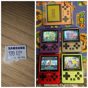 Neu GKD Pixel 2 128GB Samsung SD Custom OS Retro Gaming Handheld Konsole - Bild 1 von 2