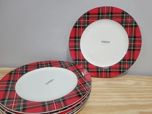 Mikasa Bone China Tartan Red Plaid Christmas Dinnerware ---PICK--- - Picture 1 of 8