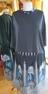 FOX`s Wende Rock Longero Blue Gingo; Fb w055; EG; Gr.36-42(44); Neu!! - Bild 1 von 3