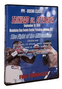 Trinidad vs. De La Hoya - PPV- Classic Full Broadcast (Complete Fights) - Picture 1 of 1