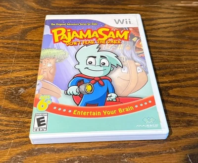 Pajama Sam: Don't Fear the Dark (Nintendo Wii, 2008) - Image 1 of 4
