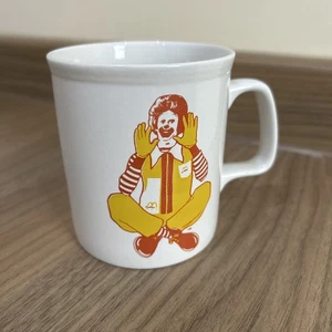 McDonald’s Vintage Becher Ronald McDonald 80er Jahre Kaffee Tee Becher Kilncraft  - Bild 1 von 4