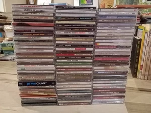 Vtg 100 Music CD Lot Country Classic Hits Greatest REBA HANK WILLIE GARTH SHANIA - Imagen 1 de 19