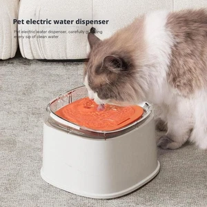 Cat Water Fountain Pet Dog Drinking Fountain Water Bowl Automatic Dispenser H4M0 - Picture 1 of 24