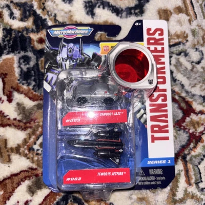 Transformers Micro Machines Reveal RTS #003 - Mini figura de juguete Jazz Jetfire Foto 1 de 3