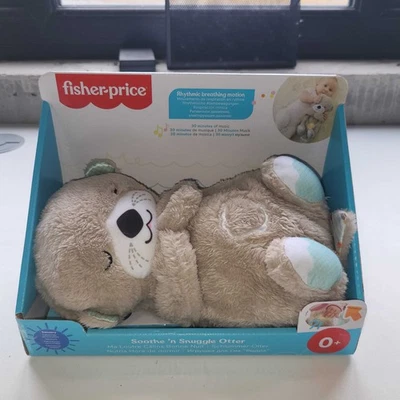Fisher Price FXC66 GHL41 Snooze Slumber Loutre Musique Boîte Enfants Bébé Doux - Photo 1/4