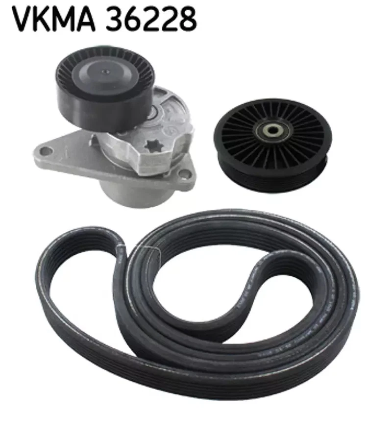 Kit Cinghie Poly-V SKF VKMA 36228 VOLVO V70 2.4 - Immagine 1 di 1