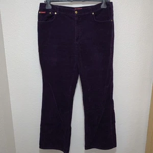 Chaps Denim Women’s Corduroy Jeans Size 16 Purple - Picture 1 of 6