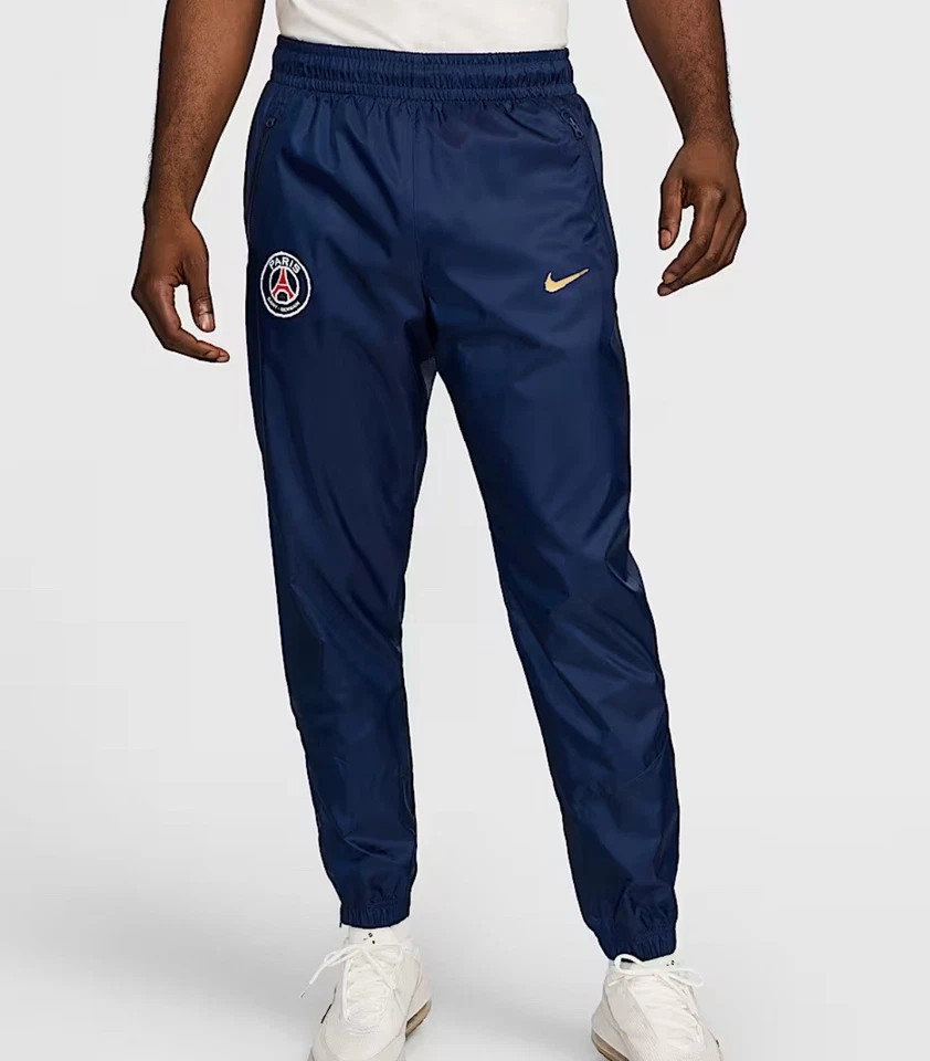 Nike Jordan Paris Saint-Germain Woven Windrunner Pants Joggers Sz M FQ3412-410