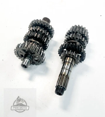 Honda CR250R CR 250R 1988 OEM transmisión transmisión eje engranajes Tranny 1988-1991 Foto 1 de 4