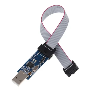 USBASP USBISP AVR 51 Programmer Adapter mit 10 Pin Kabel ATMega ATTiny ATMEGA128 - Bild 1 von 1