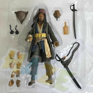 Pirates of the Caribbean Jack Sparrow 15 cm/6 '' PVC New in Box Figure Gift - Picture 1 of 8