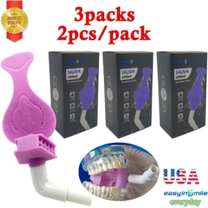 Dental Isolation Adapter for DryShield Dry Shield HVE Suction Autoclavable 6Pcs - Picture 1 of 6