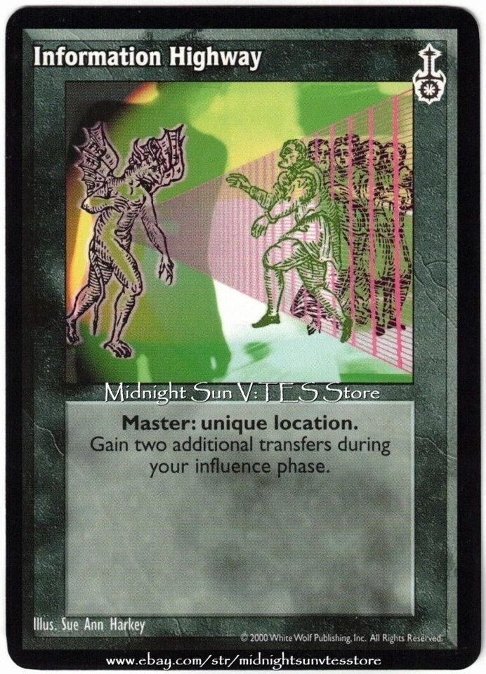 Information Highway Sabbat War V:TES VTES Vampire CCG - Image 1 of 1
