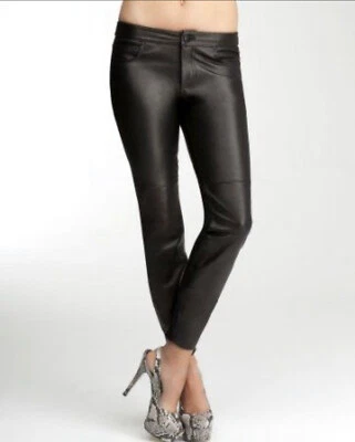 Pantalones ajustados de cuero genuino Bebe Foto 1 de 4