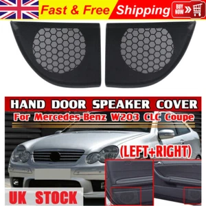 For Mercedes Benz C Class W203 Coupe/CLC Right Left Hand Door Speaker Cover - Picture 1 of 14