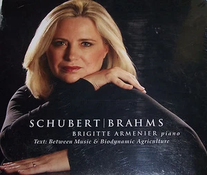 Brigitte Armenier Schubert / Brahms CD Digipak Piano Classical Brand New - Picture 1 of 2