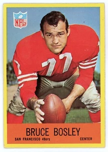 1967 Philadelphia Bruce Bosley #171 49ers Ex - Picture 1 of 1